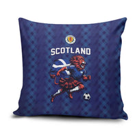 World Football 2026 Scotland Pillow Cover Lion Mascot Go Scottish