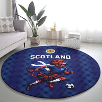 World Football 2026 Scotland Round Carpet Lion Mascot Go Scottish