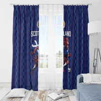 World Football 2026 Scotland Window Curtain Lion Mascot Go Scottish
