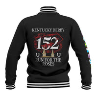 Kentucky Horse Racing 152nd Baseball Jacket Run for the Roses 2026 Black Edition