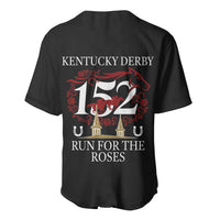 Kentucky Horse Racing 152nd Baseball Jersey Run for the Roses 2026 Black Edition