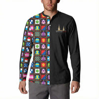 Kentucky Horse Racing 152nd Button Sweatshirt Run for the Roses 2026 Black Edition
