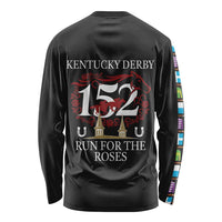 Kentucky Horse Racing 152nd Long Sleeve Shirt Run for the Roses 2026 Black Edition