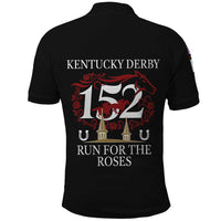 Kentucky Horse Racing 152nd Polo Shirt Run for the Roses 2026 Black Edition