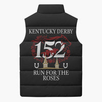 Kentucky Horse Racing 152nd Sleeveless Puffer Jacket Run for the Roses 2026 Black Edition