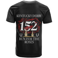 Kentucky Horse Racing 152nd T Shirt Run for the Roses 2026 Black Edition