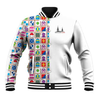 Kentucky Horse Racing 152nd Baseball Jacket Run for the Roses 2026 White Edition