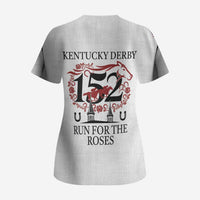 Kentucky Horse Racing 152nd Scrub Top Run for the Roses 2026 White Edition