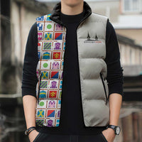 Kentucky Horse Racing 152nd Sleeveless Puffer Jacket Run for the Roses 2026 White Edition