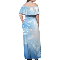 Italy Immaculate Conception Feast Day Family Matching Off Shoulder Maxi Dress and Hawaiian Shirt Virgin Mary with Cross And Lily Flower LT19