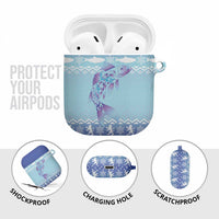 Cardiganshire Wales Christmas AirPods Case Ceredigion Herring Celtic Knot - Wonder Print Shop