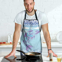 Cardiganshire Wales Christmas Apron Ceredigion Herring Celtic Knot - Wonder Print Shop