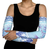 Cardiganshire Wales Christmas Arm Sleeves Ceredigion Herring Celtic Knot - Wonder Print Shop