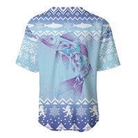 Cardiganshire Wales Christmas Baseball Jersey Ceredigion Herring Celtic Knot - Wonder Print Shop