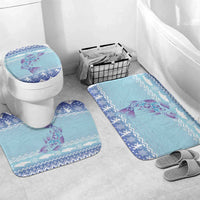 Cardiganshire Wales Christmas Bathroom Set Ceredigion Herring Celtic Knot - Wonder Print Shop