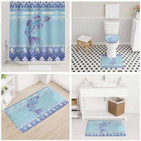 Cardiganshire Wales Christmas Bathroom Set Ceredigion Herring Celtic Knot - Wonder Print Shop