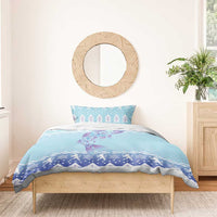 Cardiganshire Wales Christmas Bedding Set Ceredigion Herring Celtic Knot - Wonder Print Shop