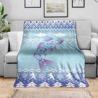 Cardiganshire Wales Christmas Blanket Ceredigion Herring Celtic Knot - Wonder Print Shop