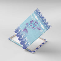 Cardiganshire Wales Christmas Canvas Wall Art Ceredigion Herring Celtic Knot - Wonder Print Shop