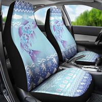 Cardiganshire Wales Christmas Car Seat Cover Ceredigion Herring Celtic Knot - Wonder Print Shop