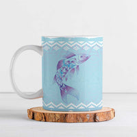 Cardiganshire Wales Christmas Ceramic Mug Ceredigion Herring Celtic Knot - Wonder Print Shop