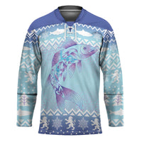 Cardiganshire Wales Christmas Hockey Jersey Ceredigion Herring Celtic Knot - Wonder Print Shop