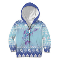 Cardiganshire Wales Christmas Kid Hoodie Ceredigion Herring Celtic Knot - Wonder Print Shop