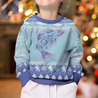 Cardiganshire Wales Christmas Kid Ugly Christmas Sweater Ceredigion Herring Celtic Knot - Wonder Print Shop