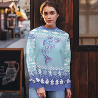 Cardiganshire Wales Christmas Ugly Christmas Sweater Ceredigion Herring Celtic Knot - Wonder Print Shop