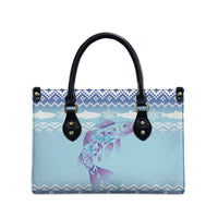 Cardiganshire Wales Christmas Leather Bag Ceredigion Herring Celtic Knot - Wonder Print Shop