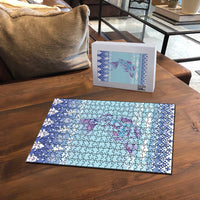 Cardiganshire Wales Christmas Puzzle Ceredigion Herring Celtic Knot - Wonder Print Shop