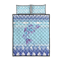 Cardiganshire Wales Christmas Quilt Bed Set Ceredigion Herring Celtic Knot - Wonder Print Shop