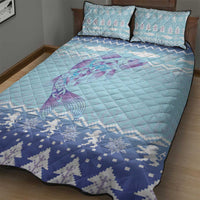 Cardiganshire Wales Christmas Quilt Bed Set Ceredigion Herring Celtic Knot - Wonder Print Shop