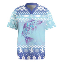 Cardiganshire Wales Christmas Rugby Jersey Ceredigion Herring Celtic Knot - Wonder Print Shop
