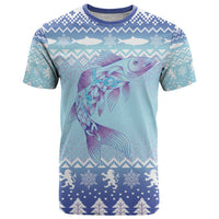 Cardiganshire Wales Christmas T Shirt Ceredigion Herring Celtic Knot - Wonder Print Shop