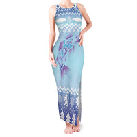 Cardiganshire Wales Christmas Tank Maxi Dress Ceredigion Herring Celtic Knot - Wonder Print Shop