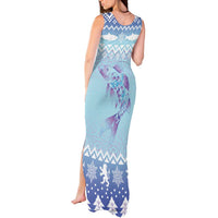 Cardiganshire Wales Christmas Tank Maxi Dress Ceredigion Herring Celtic Knot - Wonder Print Shop