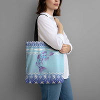 Cardiganshire Wales Christmas Tote Bag Ceredigion Herring Celtic Knot - Wonder Print Shop
