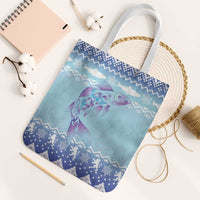 Cardiganshire Wales Christmas Tote Bag Ceredigion Herring Celtic Knot - Wonder Print Shop