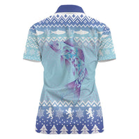 Cardiganshire Wales Christmas Women Polo Shirt Ceredigion Herring Celtic Knot - Wonder Print Shop