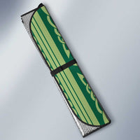 Personalized Carmarthenshire Wales Auto Sun Shade Map and Emblem Celtic Style - Wonder Print Shop