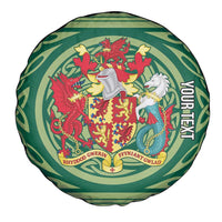 Personalized Carmarthenshire Wales Spare Tire Cover Map and Emblem Celtic Style - Wonder Print Shop