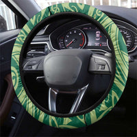 Carmarthenshire Wales Steering Wheel Cover Map and Emblem Celtic Style - Wonder Print Shop