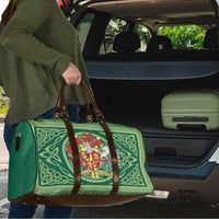 Personalized Carmarthenshire Wales Travel Bag Map and Emblem Celtic Style - Wonder Print Shop