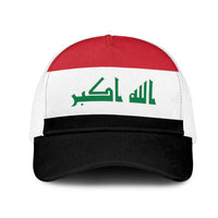 Iraq Mesh Trucker Cap National Flag Colors - Wonder Print Shop