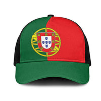 Portugal Mesh Trucker Cap National Flag Colors - Wonder Print Shop