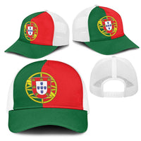 Portugal Mesh Trucker Cap National Flag Colors - Wonder Print Shop