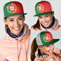 Portugal Mesh Trucker Cap National Flag Colors - Wonder Print Shop