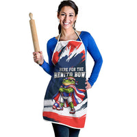 Benito Bowl Puerto Rican Football Apron Coquí Frog Puerto Rican