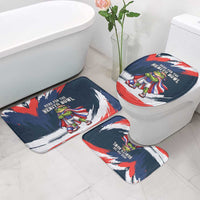 Benito Bowl Puerto Rican Football Bathroom Set Coquí Frog Puerto Rican
